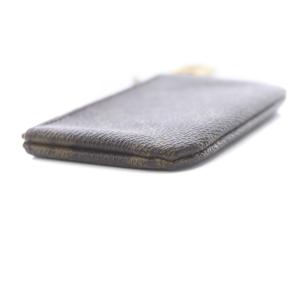 LOUIS VUITTON ポシェット・クレ カードキーケース モノグラム 小銭入れ コインケース PVC 茶色 ブラウン ベージュ M62650 OH