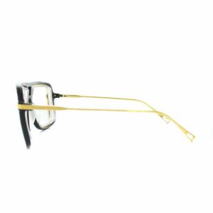 DITA WESTBOUND 眼鏡 度入り スクエア メタルフレーム ブラック