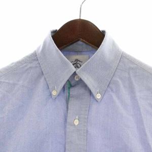 BLACK FLEECE BY Brooks Brothers ボタンダウンシャツ カジュアルシャツ 長袖 BB0 S ライトブルー