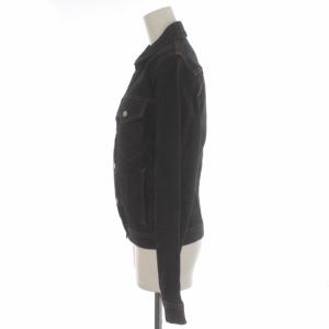 MARGARET HOWELL Gジャン ジージャン デニムジャケット 無地 2 M 黒 ブラック