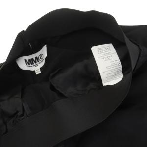 MM6 Maison Margiela イージーパンツ セミワイド 切替 花柄 バンダナ柄 40 L 黒 ブラック カーキ 紫 パープル 白 ホワイト
