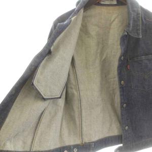 LEVI'S ENGINEERED JEANS Gジャン ジージャン デニムジャケット ステンカラー シングル S 青 ブルー 70100-08