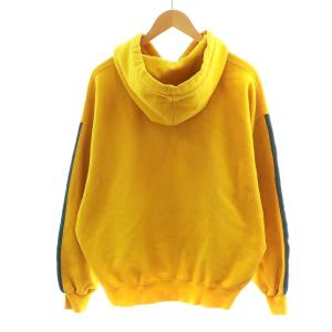 Supreme 23SS Half Zip Hooded Sweatshirt Bright Gold パーカー M