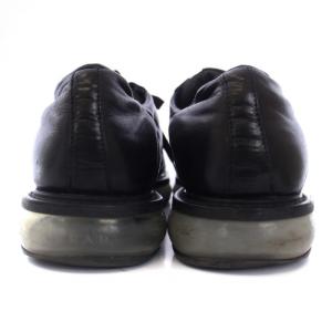 PRADA スニーカー シューズ レザー 9 28cm 黒 ブラック