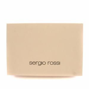 Sergio Rossi ローファー エナメル バックル スクエアトゥ 37.5 24.5cm 白 ホワイト