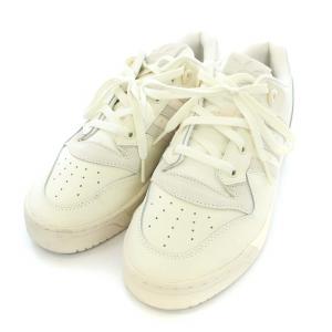 adidas Originals RIVALRY LOW W スニーカー シューズ US9.5 26.5cm 白 ホワイト グレー HQ4460
