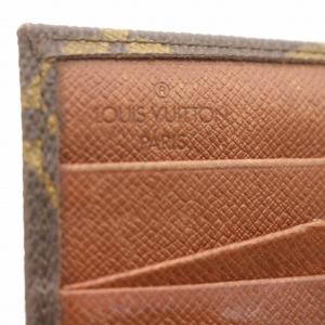 LOUIS VUITTON 財布 ポルトモネビエ カルトクレディ モノグラム 二つ折り M61660 茶 ブラウン
