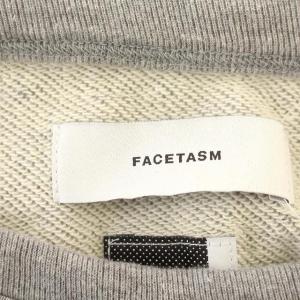 FACETASM スウェット トレーナー プリント 00 グレー