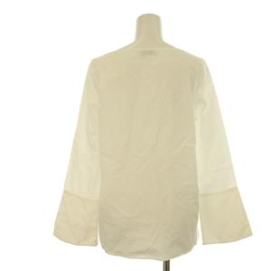 Deuxieme Classe タグ付き WIDE SLEEVE BLOUSE シャツ ブラウス 長袖 F 白 ホワイト