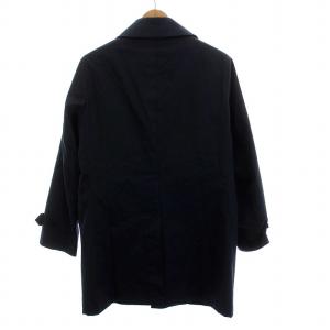 SHIPS ロロピアーナ ステンカラーコート 中綿ライナー付き アウター M 紺 ネイビー