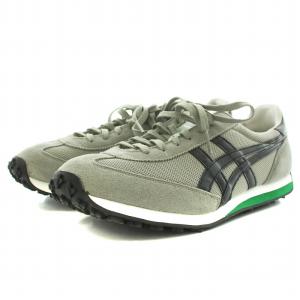 Onitsuka Tiger スニーカー シューズ US10 28.0cm グレー 緑 グリーン TH503N