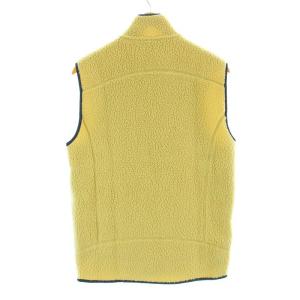 Patagonia 18AW Retro Pile Vest レトロ パイル ベスト フリース ボア ジップアップ S アイボリー 紺 ネイビー
