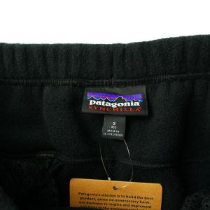 Patagonia 16AW Synch Snap-T Pants シンチラ スナップT パンツ イージーパンツ フリース S 黒 ブラック 56675