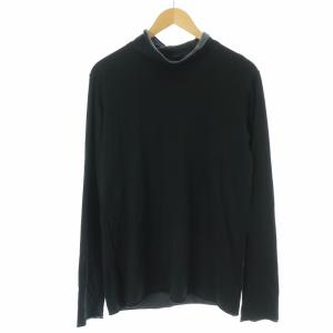 80/2 TIGHT TENSION JERSEY LAYERED HIGHNECK L/S TEE Tシャツ