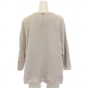 ADORE ブラウス カットソー 七分袖 38 M ライトグレー /YM