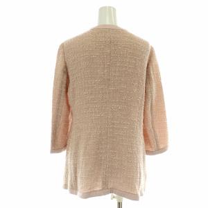 ARMANI COLLEZIONI アイボリーゴールド薄手ジャケット大きい