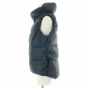 Theory FOXTAIL VIVO ダウンベスト 中綿 ハイネック S 紺 ネイビー