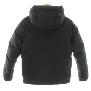 BEAUTY&YOUTH UNITED ARROWS BY 小松精練 ナイロンダウンジャケット アウター フード S 紺 ネイビー