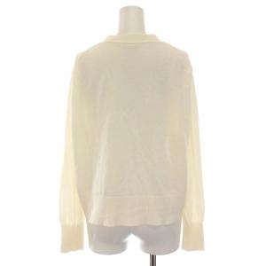 GALLARDAGALANTE 23SS アイスコットンカーディガン ニット Vネック 長袖 F 白 ホワイト /YM