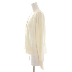 GALLARDAGALANTE 23SS アイスコットンカーディガン ニット Vネック 長袖 F 白 ホワイト /YM