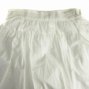 URBAN RESEARCH ティアードスカート マキシ ロング ライン F 白 ホワイト /RO