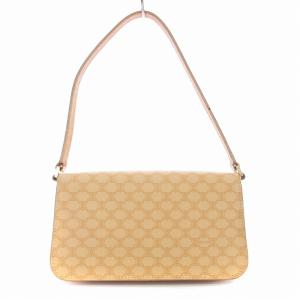 CELINE ハンドバッグ ミニバッグ マカダム柄 ベージュ
