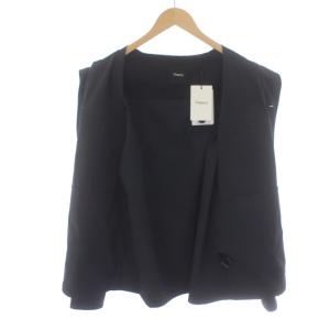 Theory タグ付き 24SS TEXTURED POLY CLYFFORD MLT シャツジャケット シングル S 紺 ネイビー 4109610