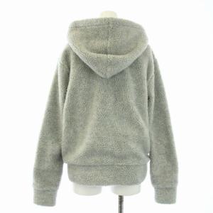 POLO RALPH LAUREN ボアパーカー フリース ジップアップ 長袖 刺繍 S グレー 211823958001 /TK