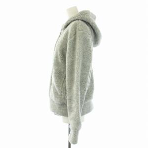 POLO RALPH LAUREN ボアパーカー フリース ジップアップ 長袖 刺繍 S グレー 211823958001 /TK