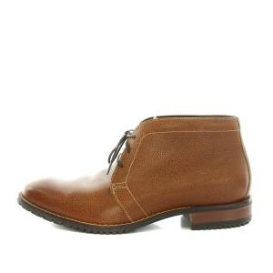 COLE HAAN チャッカブーツ レザー レースアップ 9 26.5cm 茶 ブラウン