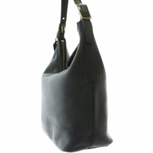 COACH ワンショルダーバッグ ハンドバッグ レザー ロゴチャーム 黒 ブラック 9823