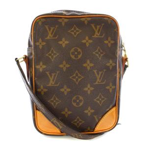 LOUIS VUITTON モノグラム ダヌーブ ショルダーバッグ ブラウン M45266