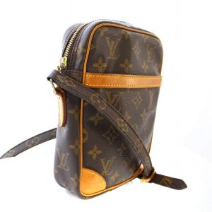 LOUIS VUITTON モノグラム ダヌーブ ショルダーバッグ ブラウン M45266