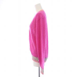 Drawer カーディガン モヘヤ カシミヤ リネン 1 ピンク 6515-106-0381