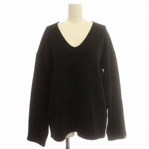 エクスプロールテック セーター ニット 長袖 ポリエステル L 黒 ブラック