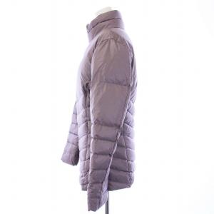 EMPORIO ARMANI EA7 ダウンジャケット アウター スタンドカラー ジップアップ S 紫 パープル /KH