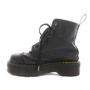 Dr.Martens SINCLAIR ジャングル ブーツ ショートブーツ レースアップ ジップアップ レザー UK5 24cm 黒 ブラック 22564001