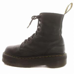 Dr.Martens JADON III 8ホール ブーツ 厚底 ショートブーツ レザー UK6 25cm 黒 ブラック /G