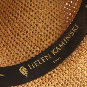 HELEN KAMINSKI 麦わら帽子 ラフィア ハット F ベージュ /G