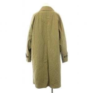 MHL. コットンナイロンツイル ステンカラーコート 2WAY 3 カーキ 595-3210501