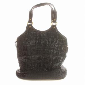 YVES SAINT LAURENT ハンドバッグ キルティング 黒 ブラック
