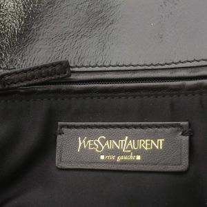 YVES SAINT LAURENT ハンドバッグ キルティング 黒 ブラック
