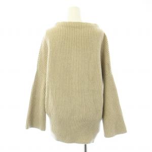 Deuxieme Classe アゼプルオーバー ニット セーター 長袖 ボトルネック ウール カシミヤ混 ベージュ