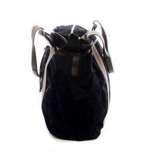 Orobianco トートバッグ ハンドバッグ ナイロン 紺 /YM