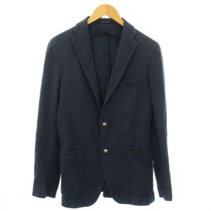 テーラードジャケット シングル 背抜き 46/R 青 ブルー 1SMT22K /TK