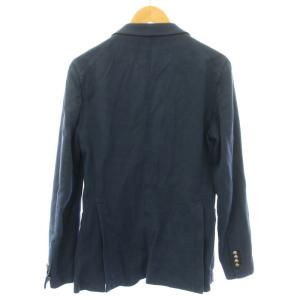 TAGLIATORE テーラードジャケット シングル 背抜き 46/R 青 ブルー 1SMT22K /TK