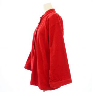 YVES SAINT LAURENT シャツ 長袖 総柄 ワイドスリーブ 155-85 赤 レッド /TK