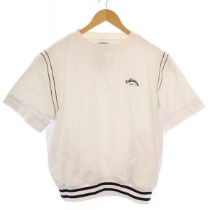 Tシャツ カットソー 半袖 クルーネック ロゴ刺繍 M 白 241-210508 /BM