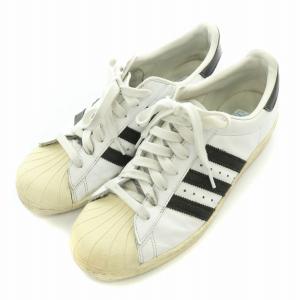 adidas Originals SUPER STAR 80s WHITE BLACK スーパースター80s ホワイト ブラック スニーカー