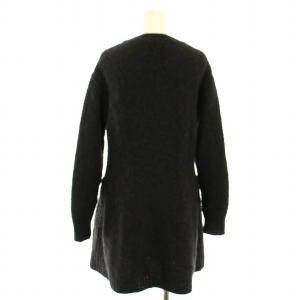 STELLA McCARTNEY ニット セーター チュニック 長袖 ペプラム 36 チャコールグレー 303740S1314 /YT